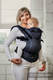 Mochila Ergonómica Línea Básica- JEANS, Talla Baby, tejido satinado 100% algodón - Segunda generación (grado B) #babywearing