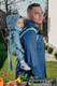 Lenny Buckle Onbuhimo baby carrier, standard size, jacquard weave (100% cotton) - BUTTERFLY WINGS BLUE  #babywearing