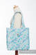 Schultertasche, hergestellt vom gewebten Stoff (100% Baumwolle) - BUTTERFLY WINGS BLAU - Gr. Standard 37cmx37cm #babywearing