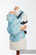 Ergonomic Carrier, Toddler Size, jacquard weave 100% cotton - BUTTERFLY WINGS BLUE  - Second Generation #babywearing