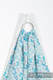 Ringsling, Jacquard Weave (100% cotton) - with gathered shoulder - BUTTERFLY WINGS BLUE  - long 2.1m #babywearing