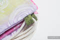 Plecak/worek - 100% bawełna - KWIAT RÓŻY - uniwersalny rozmiar 32cmx43cm #babywearing