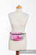 Gürteltasche, hergestellt vom gewebten Stoff (100% Baumwolle) - ROSE BLOSSOM #babywearing