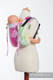 Nosidło Klamrowe ONBUHIMO z tkaniny żakardowej (100% bawełna), rozmiar Standard - KWIAT RÓŻY #babywearing