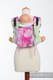 Lenny Buckle Onbuhimo baby carrier, standard size, jacquard weave (100% cotton) - ROSE BLOSSOM  #babywearing