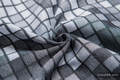 Baby Wrap, Jacquard Weave (100% cotton) - MOSAIC - MONOCHROME - size M #babywearing