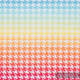 PEPITKA TĘCZA LIGHT, ćwiartka tkaniny, splot żakardowy, rozmiar 50cm x 70cm #babywearing