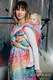 Baby Wrap, Jacquard Weave (100% cotton) - MOSAIC - RAINBOW - size M (grade B) #babywearing