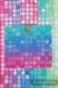 Schultertasche, hergestellt vom gewebten Stoff (100% Baumwolle) - MOSAIC - RAINBOW - Gr. Standard 37cmx37cm #babywearing