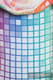 Nosidło Klamrowe ONBUHIMO z tkaniny żakardowej (100% bawełna), rozmiar Standard - MOZAIKA - TĘCZA  #babywearing