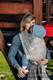 Żakardowa chusta do noszenia dzieci, bawełna - PANORAMA - rozmiar M #babywearing