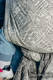 Fular, tejido jacquard (100% algodón) - PANORAMA - talla XS #babywearing