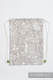 Mochila portaobjetos hecha de tejido de fular (100% algodón) - PANORAMA - talla estándar 32cmx43cm #babywearing