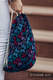 Sackpack made of wrap fabric (100% cotton) - BUTTERFLY WINGS at NIGHT - standard size 32cmx43cm #babywearing