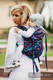 Lenny Buckle Onbuhimo baby carrier, standard size, jacquard weave (100% cotton) - BUTTERFLY WINGS at NIGHT  #babywearing