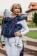 WRAP-TAI Tragehilfe Mini mit Kapuze/ Jacquardwebung / 100% Baumwolle / BUTTERFLY WINGS at NIGHT  #babywearing