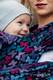 WRAP-TAI portabebé Toddler con capucha/ jacquard sarga/100% algodón/ BUTTERFLY WINGS at NIGHT  #babywearing