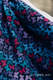 Baby Wrap, Jacquard Weave (100% cotton) - BUTTERFLY WINGS at NIGHT - size XS #babywearing