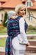 Żakardowa chusta do noszenia dzieci, bawełna - SKRZYDŁA MOTYLA NOCĄ  - rozmiar L #babywearing