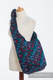 Hobo Bag made of woven fabric, 100% cotton - BUTTERFLY WINGS at NIGHT  #babywearing