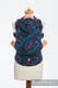 Ergonomic Carrier, Toddler Size, jacquard weave 100% cotton - BUTTERFLY WINGS at NIGHT - Second Generation #babywearing