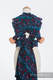 WRAP-TAI portabebé Mini con capucha/ jacquard sarga/100% algodón/ BUTTERFLY WINGS at NIGHT  #babywearing