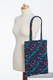 Einkaufstasche, hergestellt aus gewebtem Stoff (100% Baumwolle) - BUTTERFLY WINGS at NIGHT #babywearing