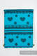 Turnbeutel, hergestellt vom gewebten Stoff (100% Baumwolle) - DIVINE LACE REVERS - Standard Größe 32cmx43cm #babywearing