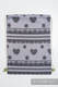 Mochila portaobjetos hecha de tejido de fular (100% algodón) - GLAMOROUS LACE REVERSE - talla estándar 32cmx43cm #babywearing