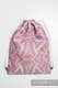 Sackpack made of wrap fabric (100% cotton) - ILLUMINATION LIGHT - standard size 32cmx43cm (grade B) #babywearing