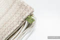 Plecak/worek - 100% bawełna - LITTLE LOVE - TIRAMISU - uniwersalny rozmiar 32cmx43cm #babywearing
