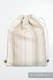 Turnbeutel, hergestellt vom gewebten Stoff (100% Baumwolle) - LITTLE LOVE TIRAMISU - Standard Größe 32cmx43cm #babywearing