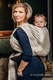 Żakardowa chusta do noszenia dzieci, 100% bawełna - LITTLE LOVE - TIRAMISU - rozmiar M #babywearing