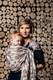Ringsling, Jacquard Weave (100% cotton) - with gathered shoulder - BEIGE CAMO - long 2.1m #babywearing