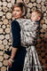 Fular, tejido jacquard (100% algodón) - BEIGE CAMO - talla XL #babywearing