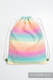 Sackpack made of wrap fabric (100% cotton) - LITTLE HERRINGBONE IMAGINATION - standard size 32cmx43cm (grade B) #babywearing