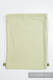 Sackpack made of wrap fabric (100% cotton) - LITTLE HERRINGBONE OLIVE GREEN - standard size 32cmx43cm #babywearing
