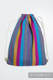Sackpack made of wrap fabric (100% cotton) - LITTLE HERRINGBONE NIGHTLIGHTS - standard size 32cmx43cm #babywearing