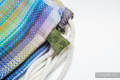 Mochila portaobjetos hecha de tejido de fular (100% algodón) - LITTLE HERRINGBONE PETREA - talla estándar 32cmx43cm #babywearing