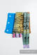 Drool Pads & Reach Straps Set, (60% cotton, 40% polyester) - SYMPHONY RAINBOW DARK #babywearing