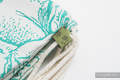 Plecak/worek - 100% bawełna - ZATOKA SYREN 2.0 - uniwersalny rozmiar 32cmx43cm #babywearing