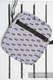 Torba na ramię z materiału żakardowego, (100% bawełna) - ICHTYS - SZARY #babywearing