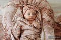 Swaddle Blanket - SYMPHONY BROWN & CREAM #babywearing