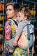 Lenny Buckle Onbuhimo baby carrier, standard size, jacquard weave (100% cotton) - RAINBOW LACE #babywearing