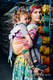 WRAP-TAI carrier Mini with hood/ jacquard twill / 100% cotton / RAINBOW LACE #babywearing