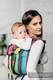 Lenny Buckle Onbuhimo baby carrier, standard size, broken-twill weave (60% cotton, 40% bamboo) - TWILIGHT #babywearing