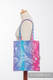 Einkaufstasche, hergestellt aus gewebtem Stoff (100% Baumwolle) - CITY OF LOVE  #babywearing