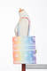 Einkaufstasche, hergestellt aus gewebtem Stoff (100% Baumwolle) - RAINBOW LACE  #babywearing