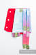 Ensemble protège bretelles et sangles pour capuche (60% coton, 40% polyester) - RAINBOW LACE  #babywearing