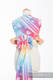 WRAP-TAI carrier Toddler with hood/ jacquard twill / 100% cotton / RAINBOW LACE #babywearing